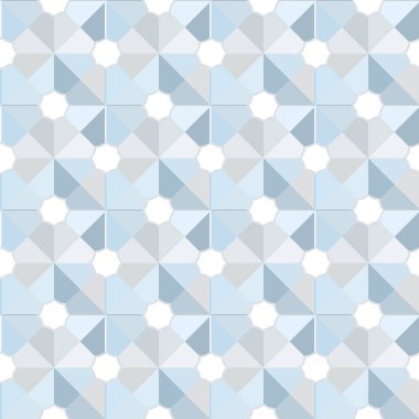 Soyut geometrik şablonun vektör çizimi