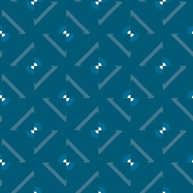 Soyut geometrik şablonun vektör çizimi