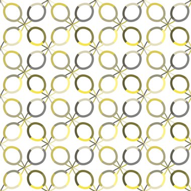 Modern geometrik vektör tasarımı, kusursuz desen çizimi