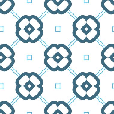 Modern geometrik vektör tasarımı, kusursuz desen çizimi