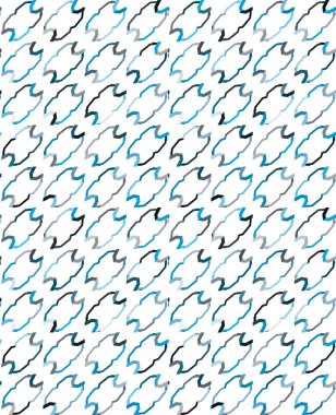 Soyut geometrik şablonun vektör çizimi