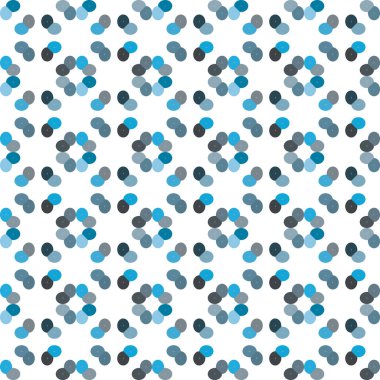 geometrik süsleme biçiminde kusursuz vektör deseni