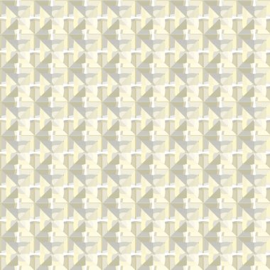 geometrik süsleme biçiminde kusursuz vektör deseni