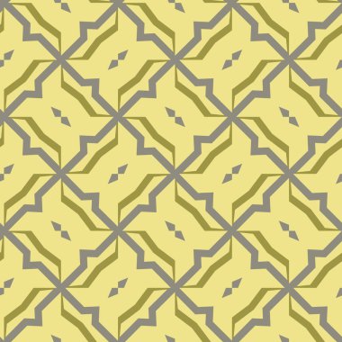 Modern geometrik vektör tasarımı, kusursuz desen çizimi