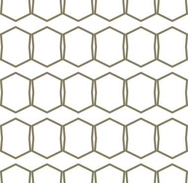 geometrik süsleme biçiminde kusursuz vektör deseni