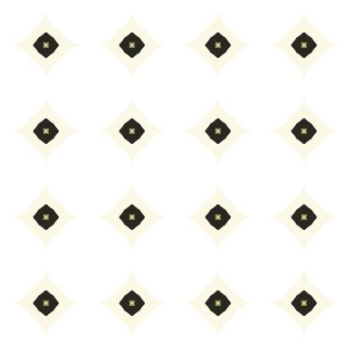 geometrik süsleme biçiminde kusursuz vektör deseni