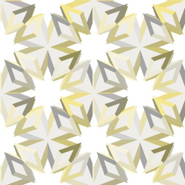 Soyut geometrik şablonun vektör çizimi