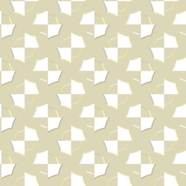 Modern geometrik vektör tasarımı, kusursuz desen çizimi