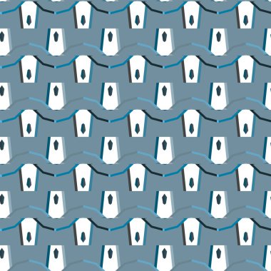 Soyut geometrik şablonun vektör çizimi