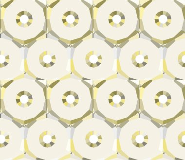 Modern geometrik vektör tasarımı, kusursuz desen çizimi