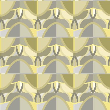 Modern geometrik vektör tasarımı, kusursuz desen çizimi