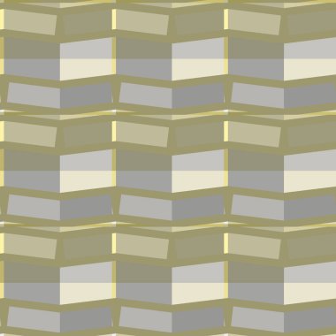 Modern geometrik vektör tasarımı, kusursuz desen çizimi