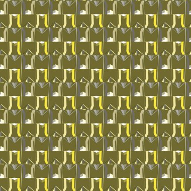 Soyut geometrik şablonun vektör çizimi