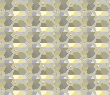 Modern geometrik vektör tasarımı, kusursuz desen çizimi