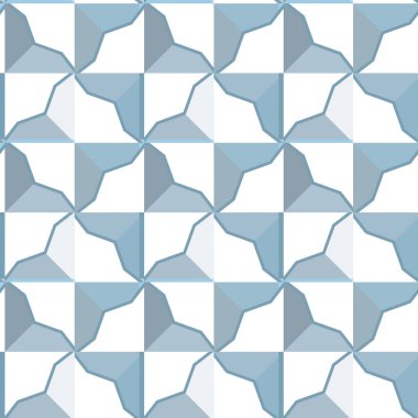 Modern geometrik vektör tasarımı, kusursuz desen çizimi