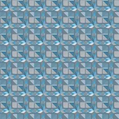 Modern geometrik vektör tasarımı, kusursuz desen çizimi