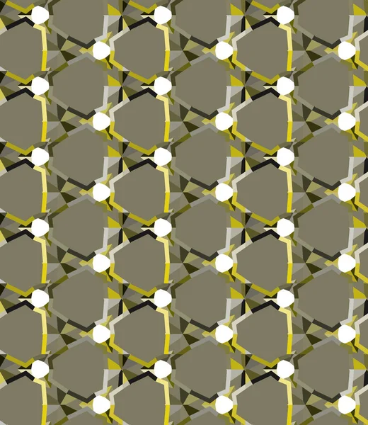 Design Vetorial Geométrico Moderno Ilustração Padrão Sem Costura — Vetor de Stock