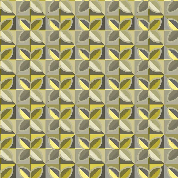 Abstrakte Hintergrundstruktur Geometrischen Ornamentalen Stil Nahtloses Design — Stockvektor