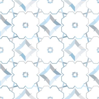 Soyut geometrik şablonun vektör çizimi