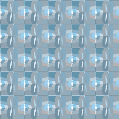 Soyut geometrik şablonun vektör çizimi