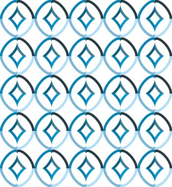 Soyut geometrik şablonun vektör çizimi