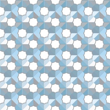 Soyut geometrik şablonun vektör çizimi