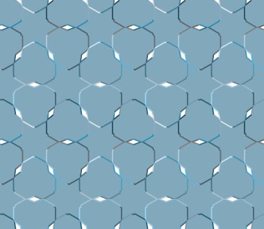 Soyut geometrik şablonun vektör çizimi