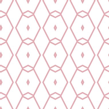 geometrik süsleme biçiminde kusursuz vektör deseni