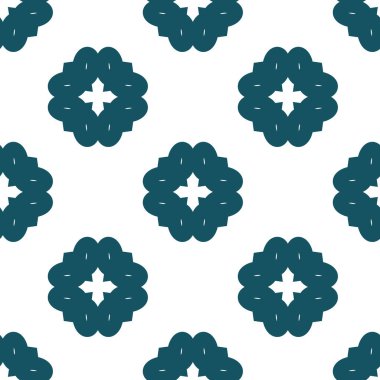 Modern geometrik vektör tasarımı, kusursuz desen çizimi