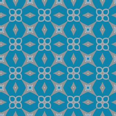 Modern geometrik vektör tasarımı, kusursuz desen çizimi