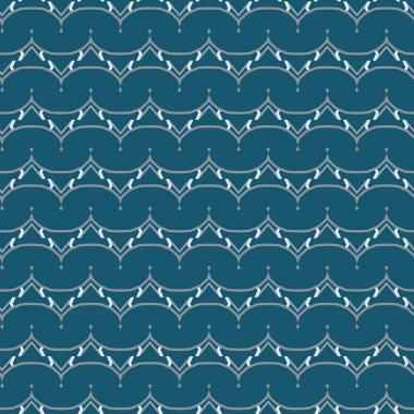 Modern geometrik vektör tasarımı, kusursuz desen çizimi