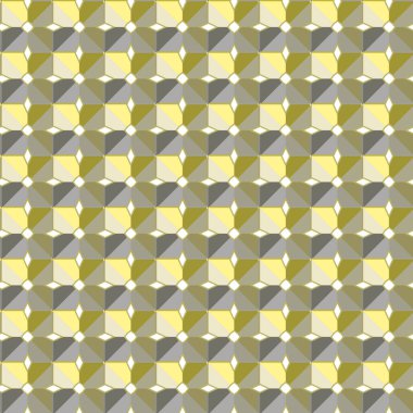 Modern geometrik vektör tasarımı, kusursuz desen çizimi