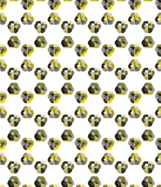 Modern geometrik vektör tasarımı, kusursuz desen çizimi