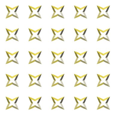 geometrik süsleme biçiminde kusursuz vektör deseni