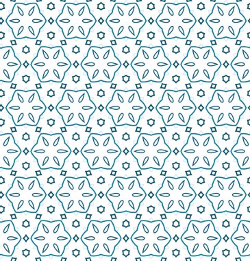 geometrik süsleme biçiminde kusursuz vektör deseni