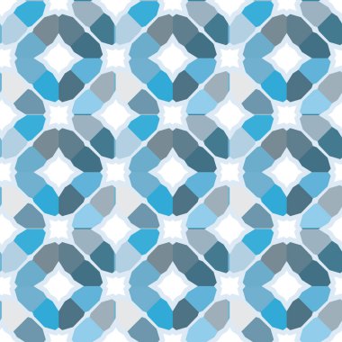 Soyut geometrik şablonun vektör çizimi