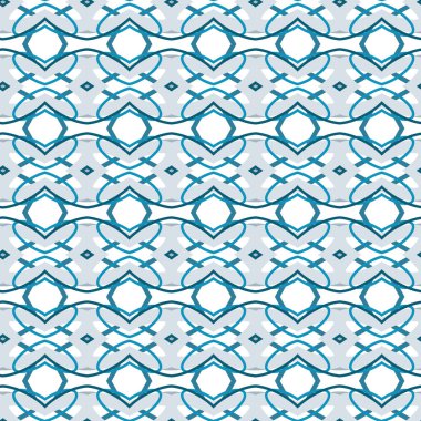 Modern geometrik vektör tasarımı, kusursuz desen çizimi