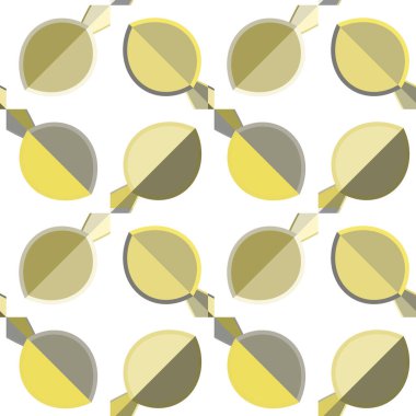 Modern geometrik vektör tasarımı, kusursuz desen çizimi