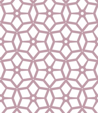 Modern geometrik vektör tasarımı, kusursuz desen çizimi