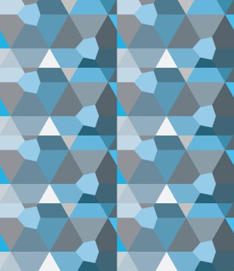 Soyut geometrik şablonun vektör çizimi