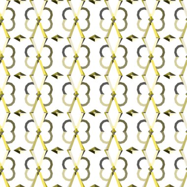 Modern geometrik vektör tasarımı, kusursuz desen çizimi