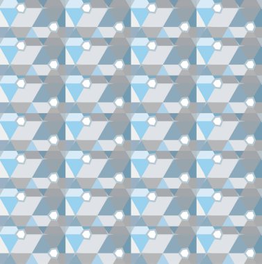 Soyut geometrik şablonun vektör çizimi