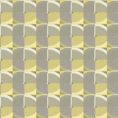 Modern geometrik vektör tasarımı, kusursuz desen çizimi