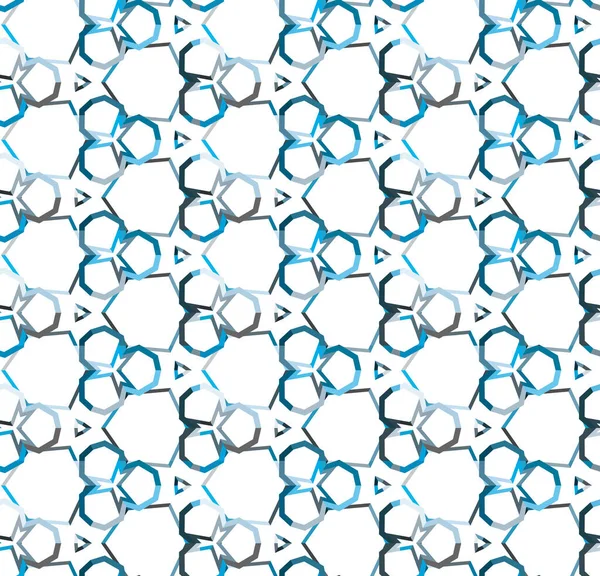 幾何学的な装飾スタイルの抽象的な背景テクスチャシームレスなデザイン — ストックベクタ