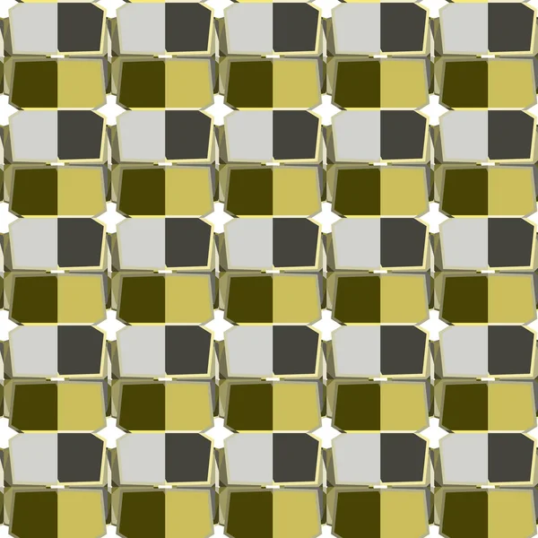 Patrón vectorial sin costuras en estilo ornamental geométrico — Vector de stock