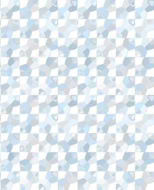 Modern geometrik vektör tasarımı, kusursuz desen çizimi