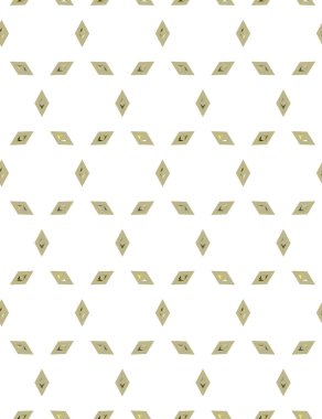 Modern geometrik vektör tasarımı, kusursuz desen çizimi