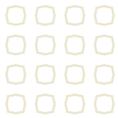 geometrik süsleme biçiminde kusursuz vektör deseni