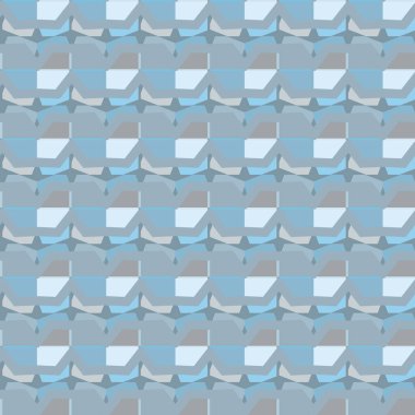 Modern geometrik vektör tasarımı, kusursuz desen çizimi