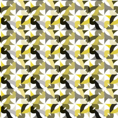 Soyut geometrik şablonun vektör çizimi